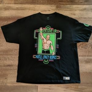 WWE John Cena "Never Give Up" Authentic T-shirt